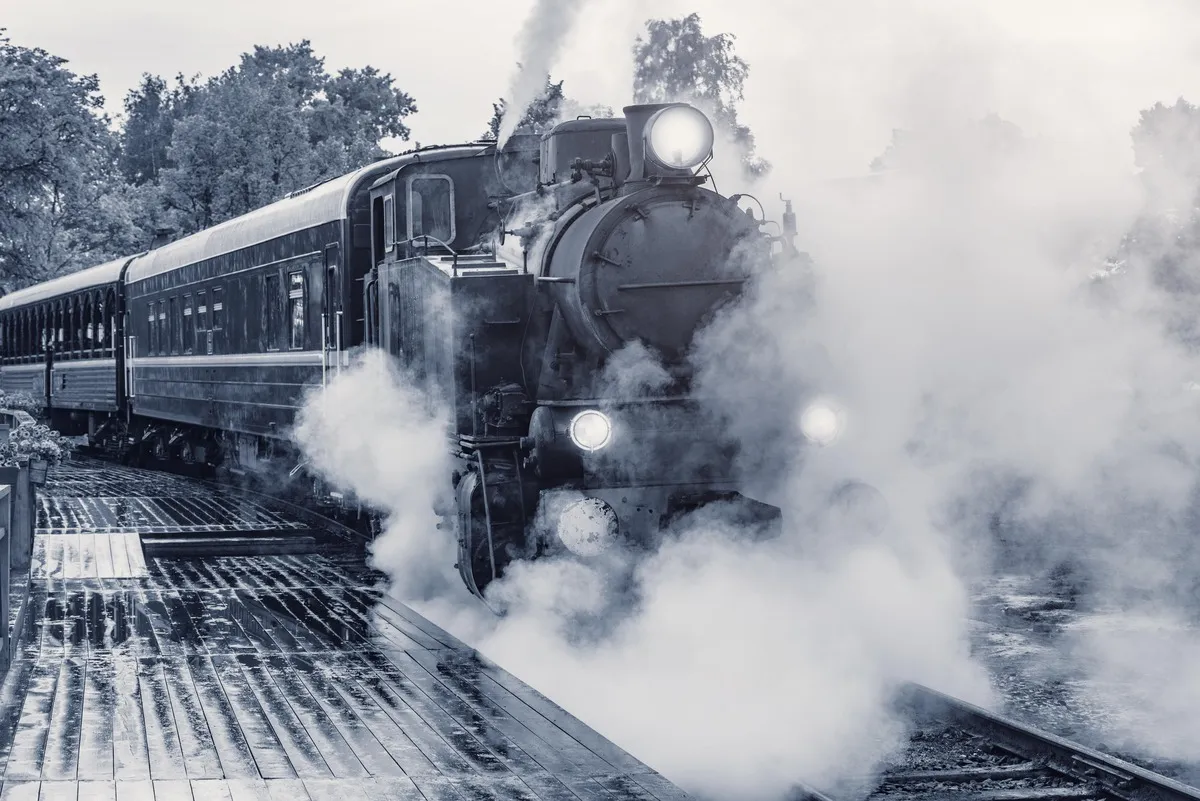 Steam power’s first appearance (1804)