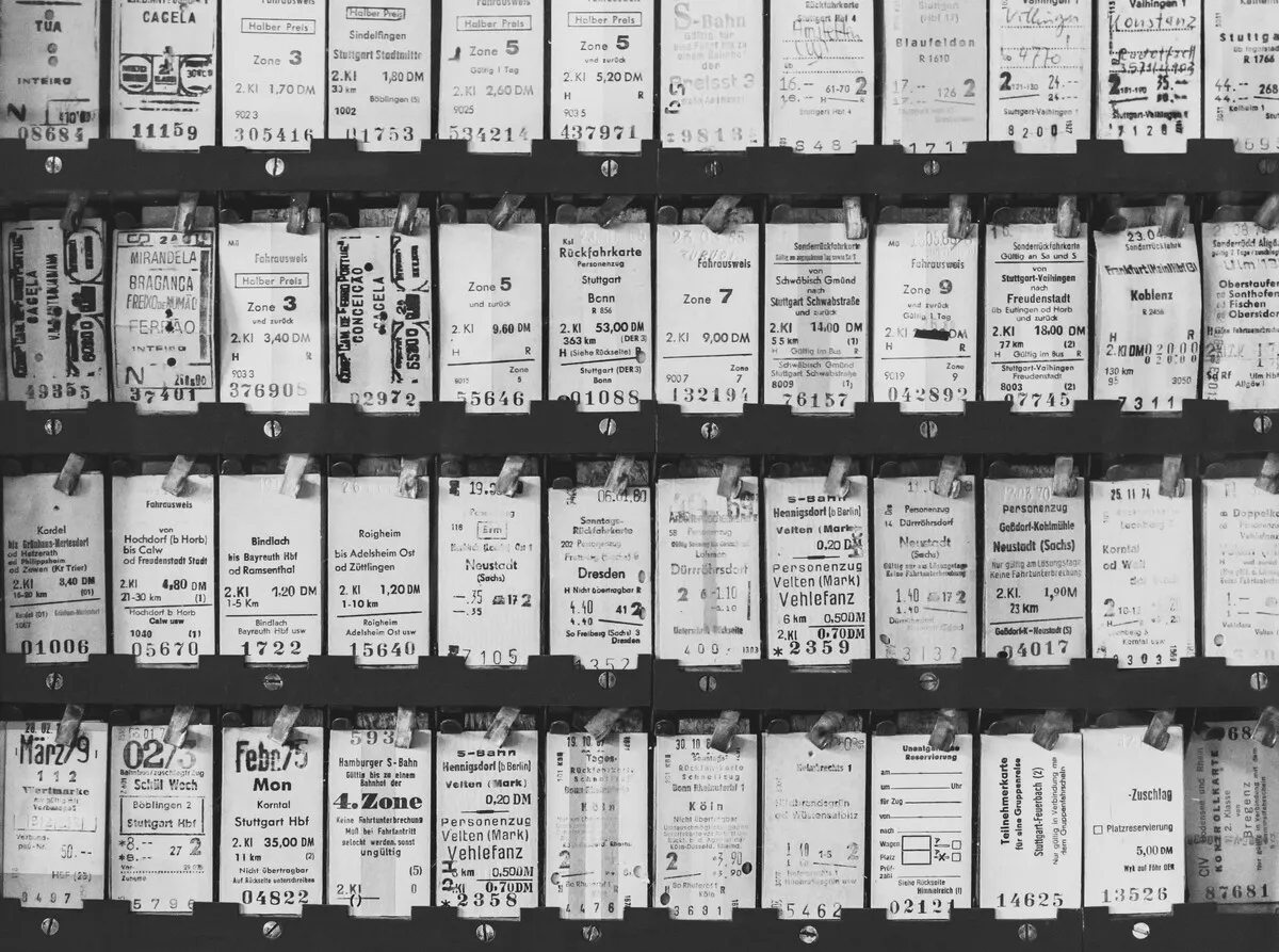 Edmondson tickets (1840s)